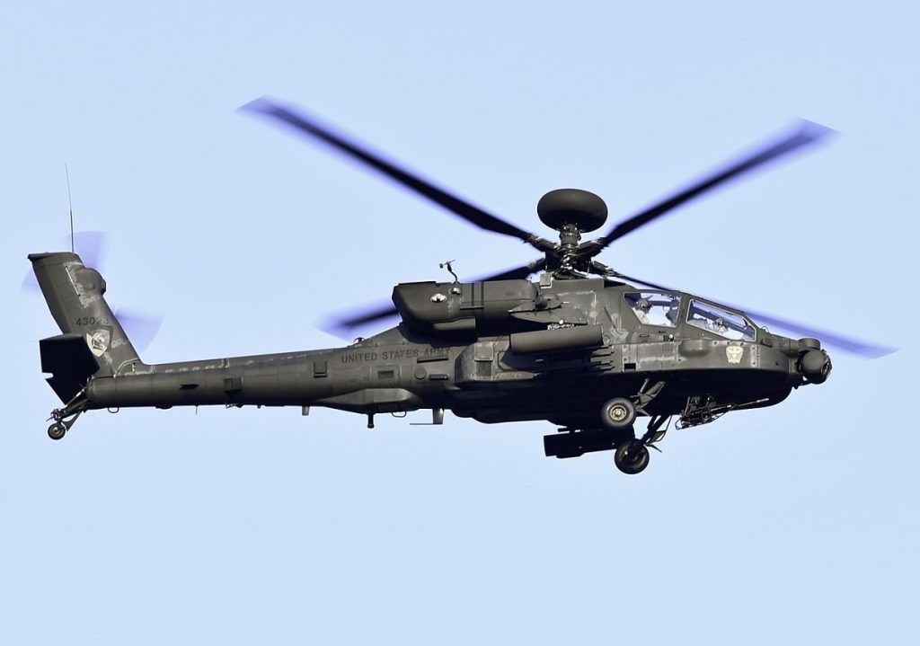  AH-64E, Апач, вертолет, Apache, радар, США  