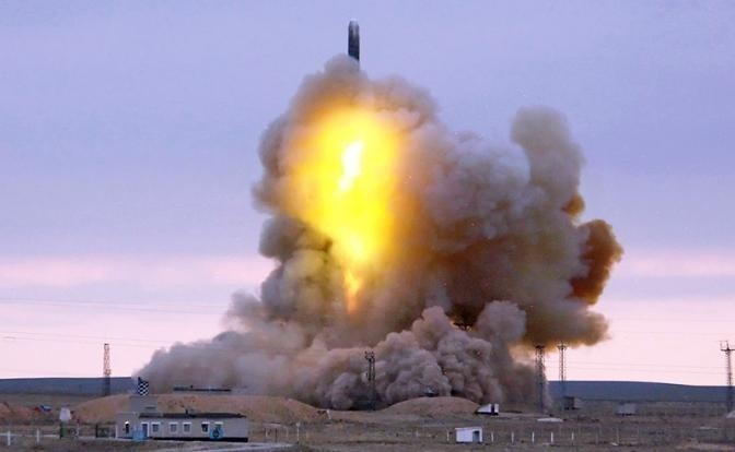 МБР «Сармат», межконтинентальная баллистическая ракета, Россия, ракета, Сармат, Воевода