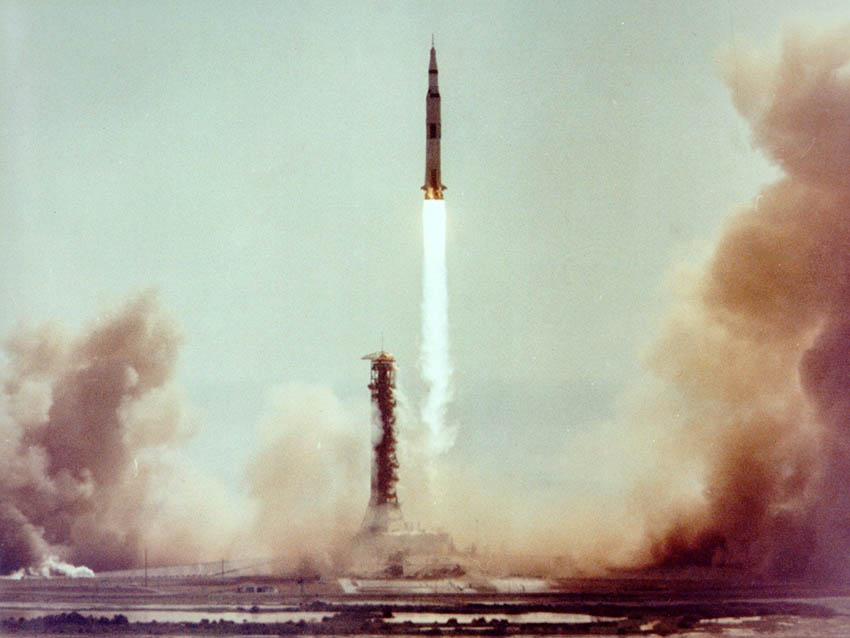  Apollo 11, Аполлон-11, Космос, Луна, США