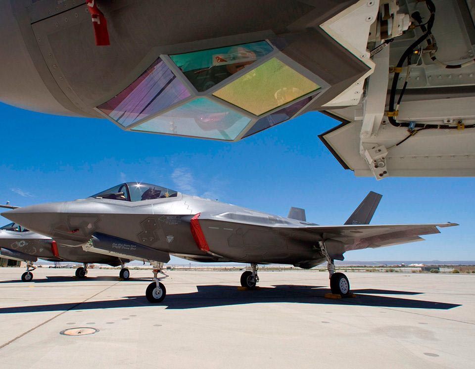 Lockheed Martin, F-35, EOTS, оптика, наведение, истребитель