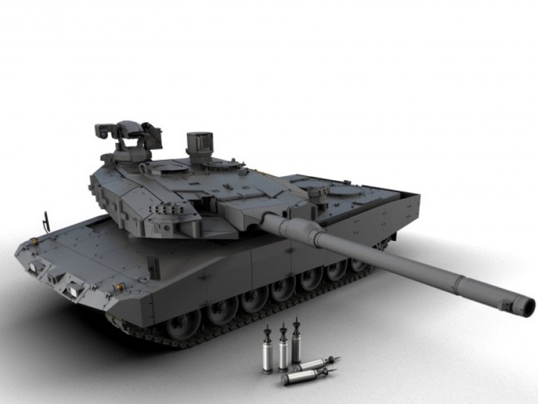 пушка, танк, 130-мм, Rheinmetall, Leopard,  Leclerc, Армата