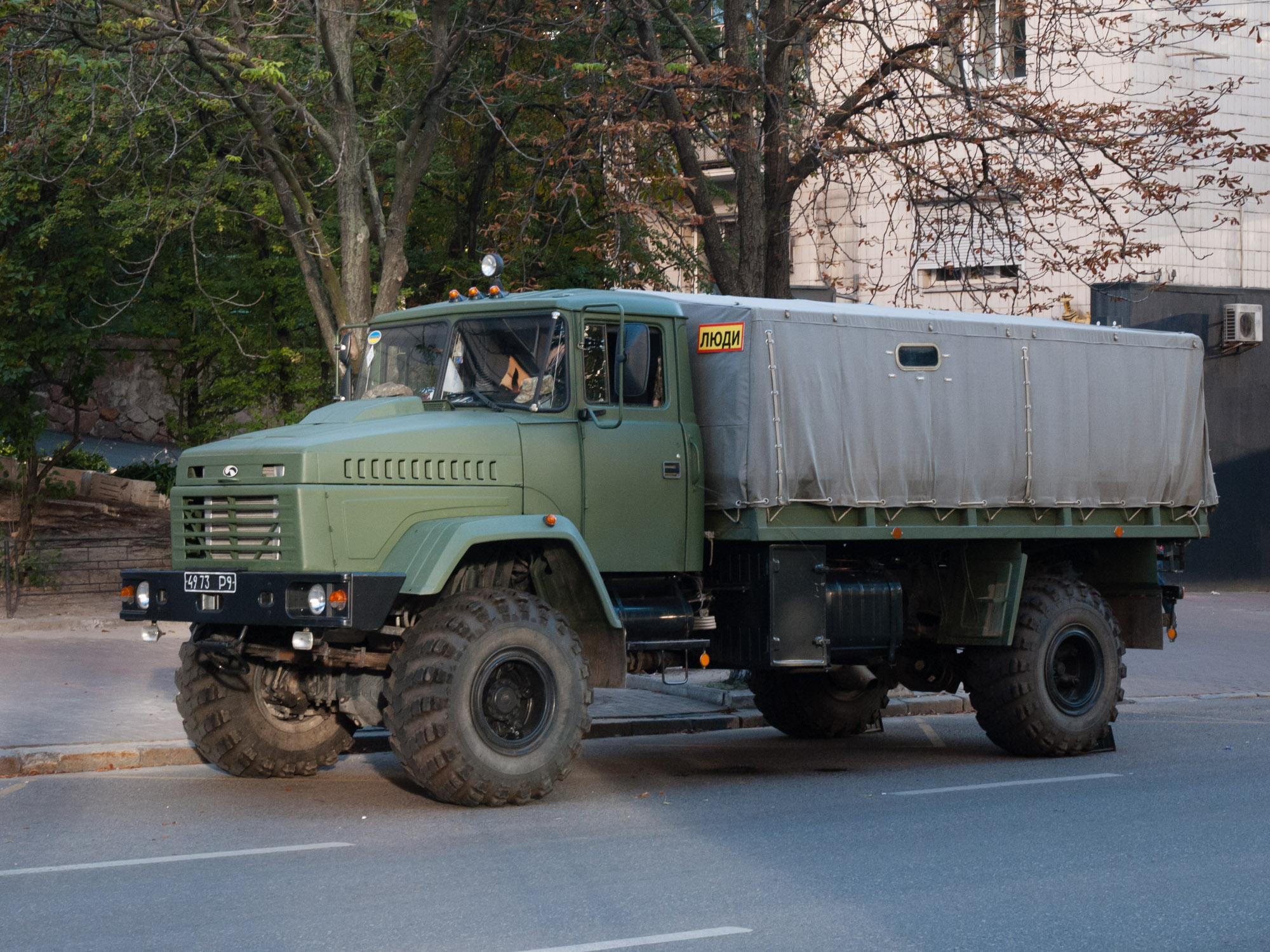 КрАЗ-5233ВЕ, Украина, ВСУ, украниский грузовик