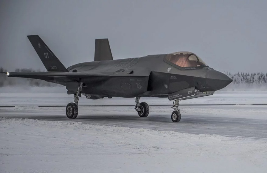 Арктика, самолет, испытания, F-35, набор выживания
