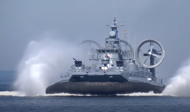 десантный корабль, «Зубр», Проект 12322, МДКВП «Зубр», Россия, ПО «Море», Феодосия, воздушная подушка