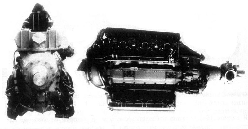 мотор жидкостного охлаждения, двигатель М-106, авиация