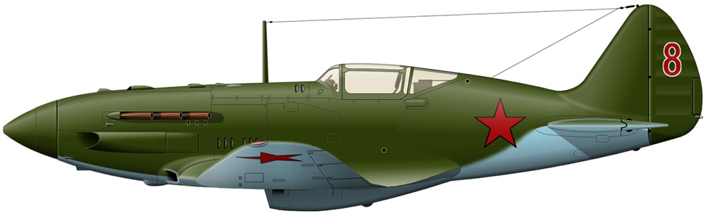 МиГ-3, истребитель, ВВС, фронт