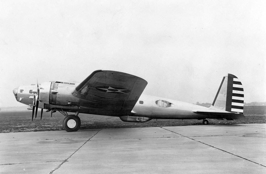 самолет, фюзеляж, бомбардировщик B-17C, пулеметы