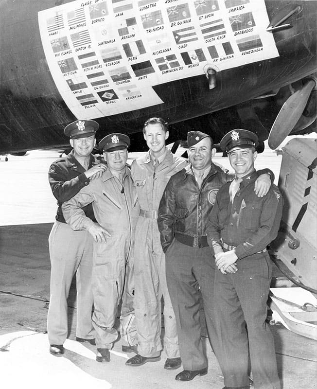 транспортный самолет, Боинг B-17D, экипаж, истребитель