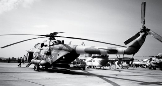 вертолет Ми-8, военные, авиация