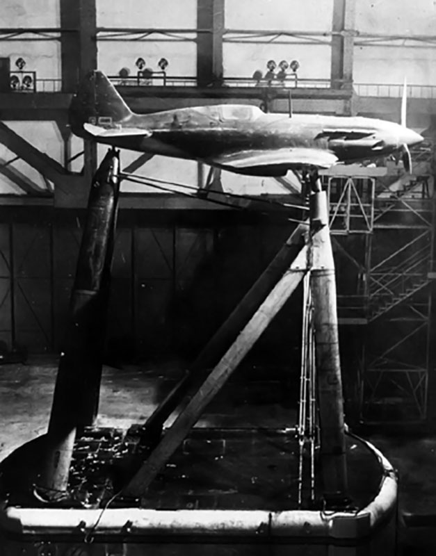 истребитель МиГ-3, КБ Микояна, испытания в аэродинамической трубе, СССР