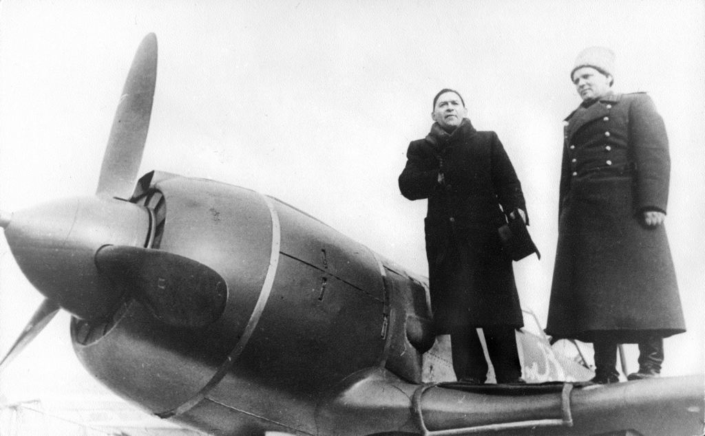 леонид утесов, истребитель ла-5ф, вторая мировая война