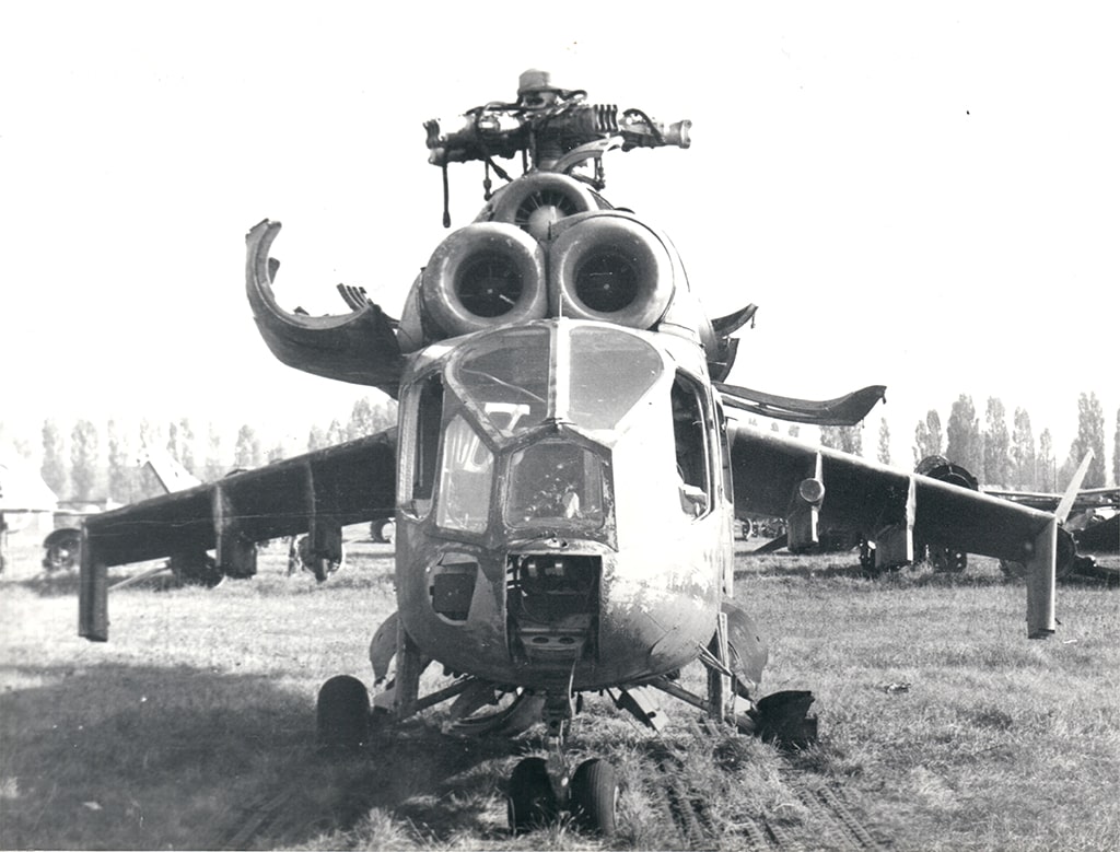 вертолет В-24, фюзеляж, конструкция вертолета, главный редуктор, топливный бак