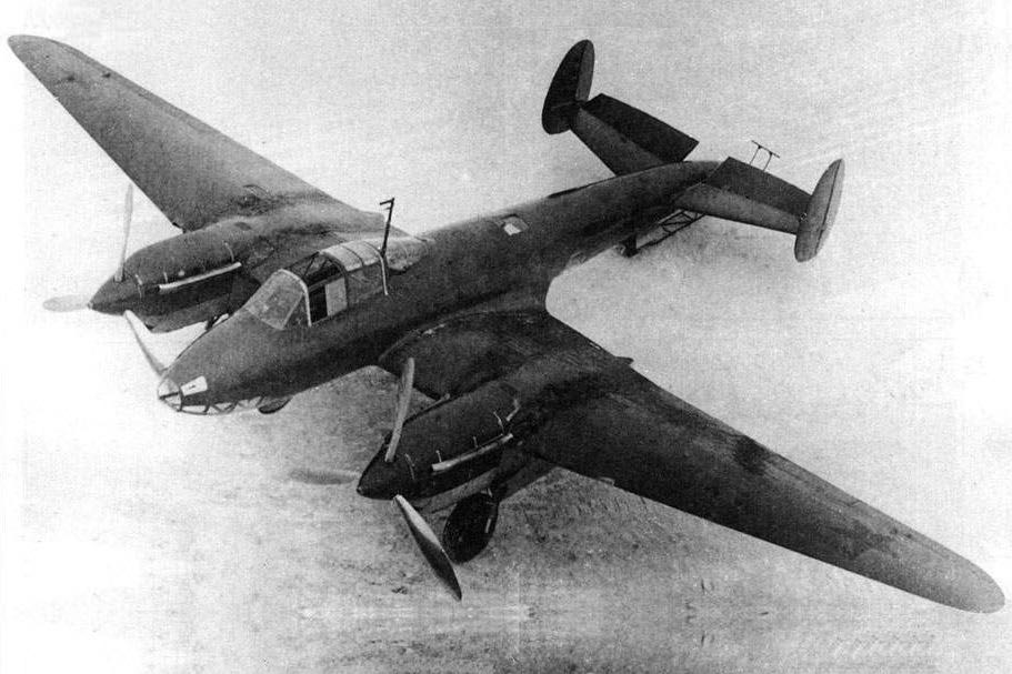 самолет пе-2, головная машина, ввс красной армии
