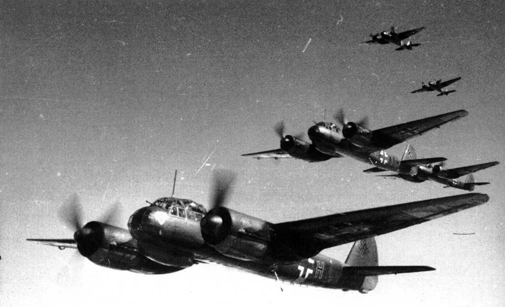 самолет, бомбардировщики Ju 88, ВВС Германии, истребитель