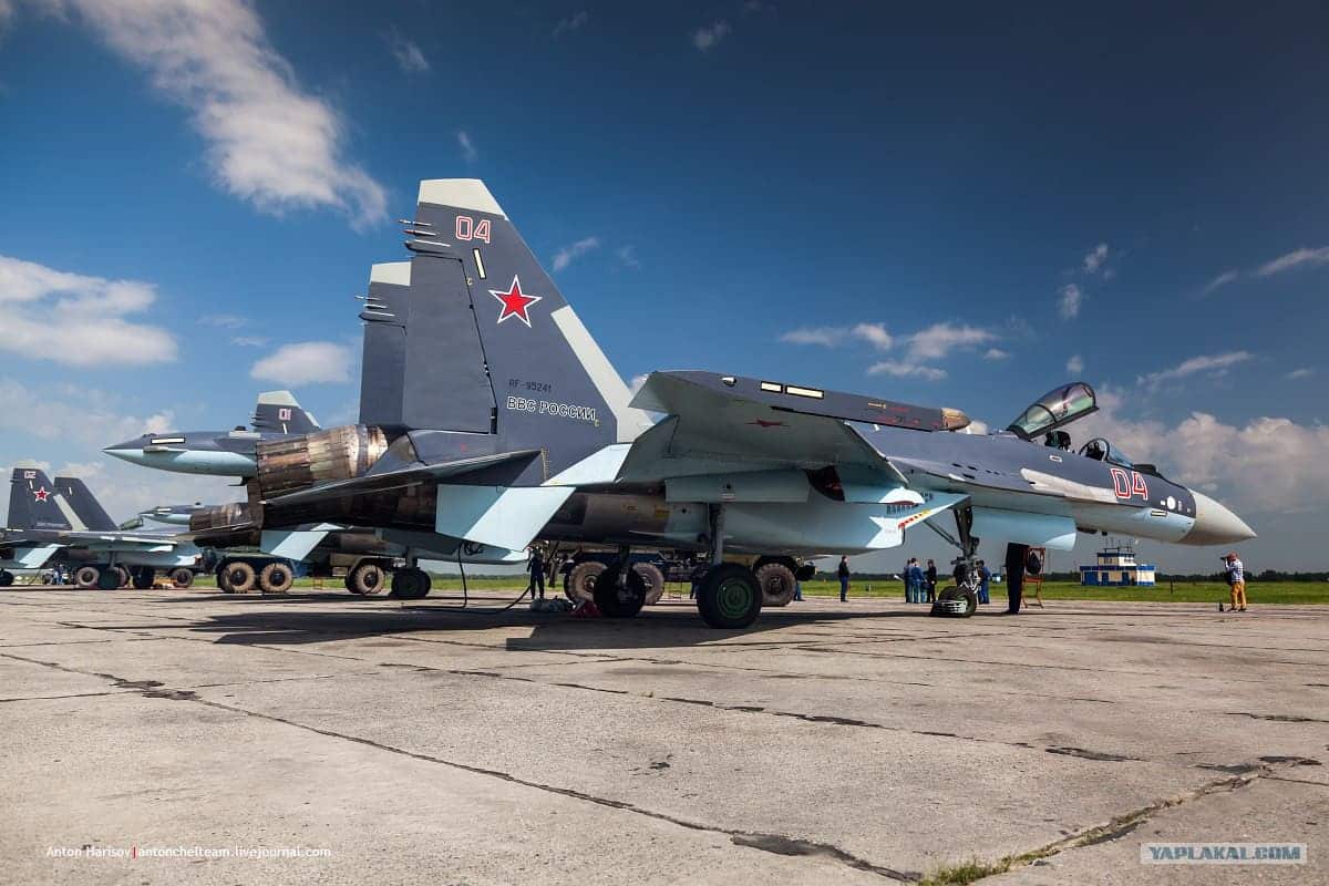 Российский истребитель Су‑35С