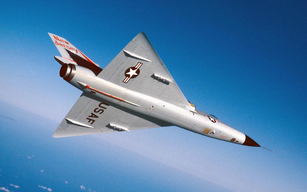 перехватчик Convair F-106 Delta Dart, самолет, ВВС США