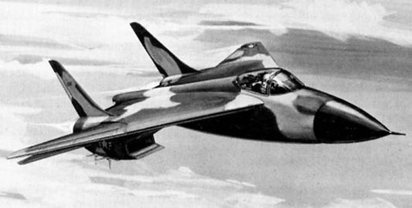 компоновка истребителя F-X, North American, Boeing
