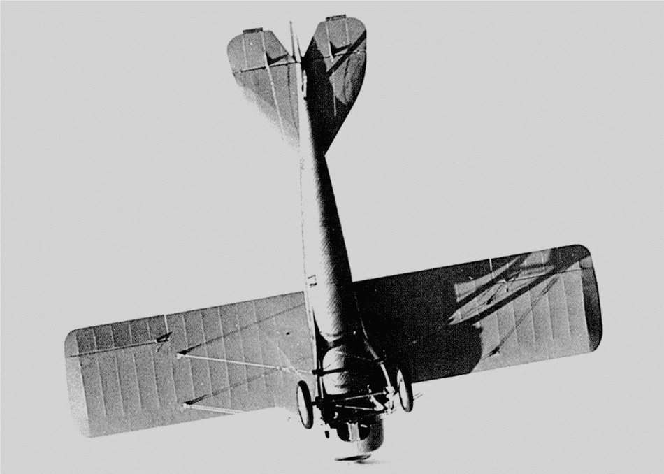 самолет Deperdussin, фирма SPAD, крыло с элеронами