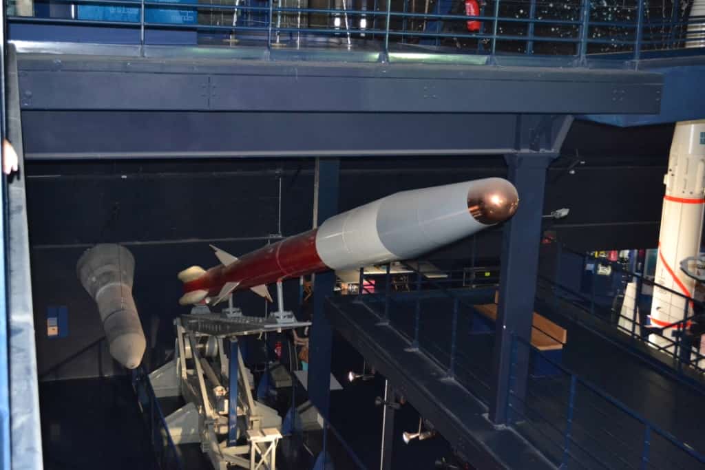 Одна из первых французских экспериментальных ракет – в каком то роде прототип будущих космических носителей