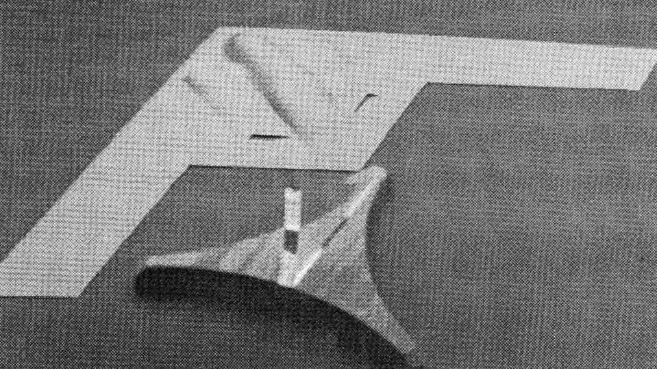 модель самолета aspa, фирма нортроп, третья редакция самолета