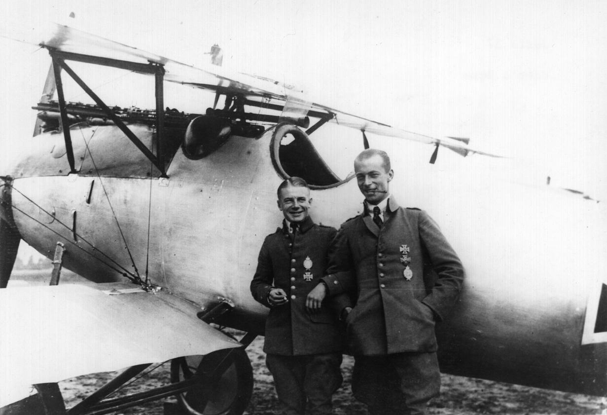 немецкие пилоты, истребитель альбатрос d v, аэродинамика самолета