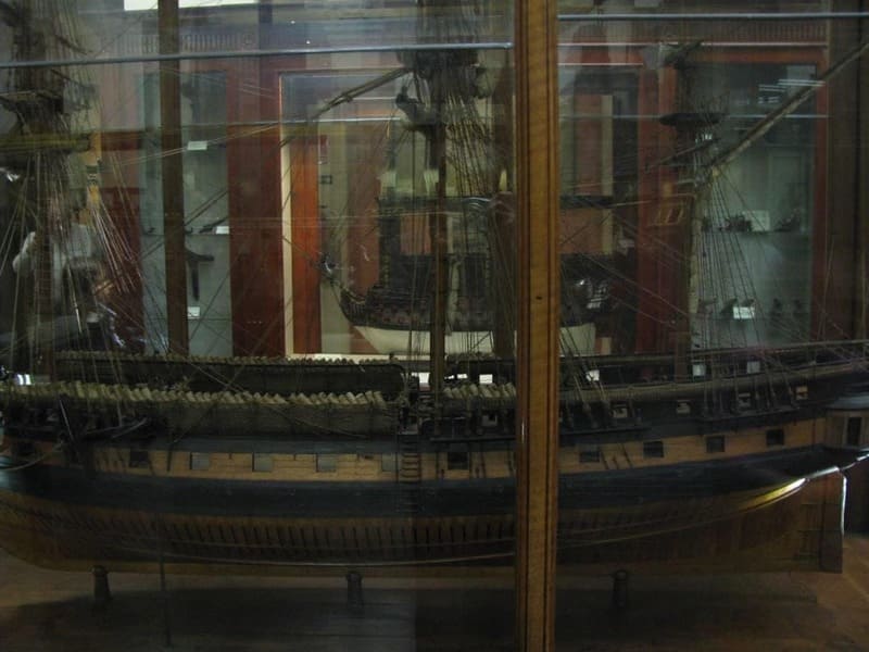 Испанский фрегат конца XVII