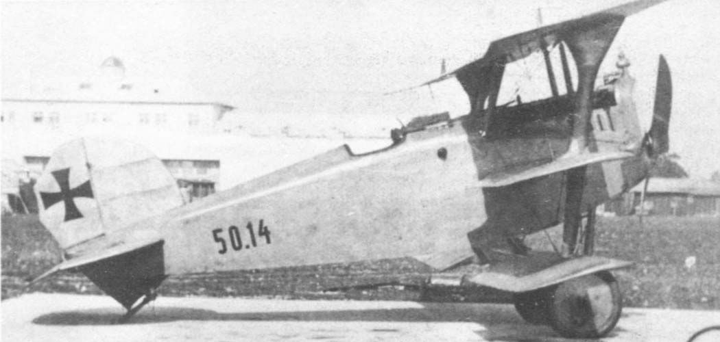 истребитель Oeffag CF, конструкция, самолет, Австро-Венгрия