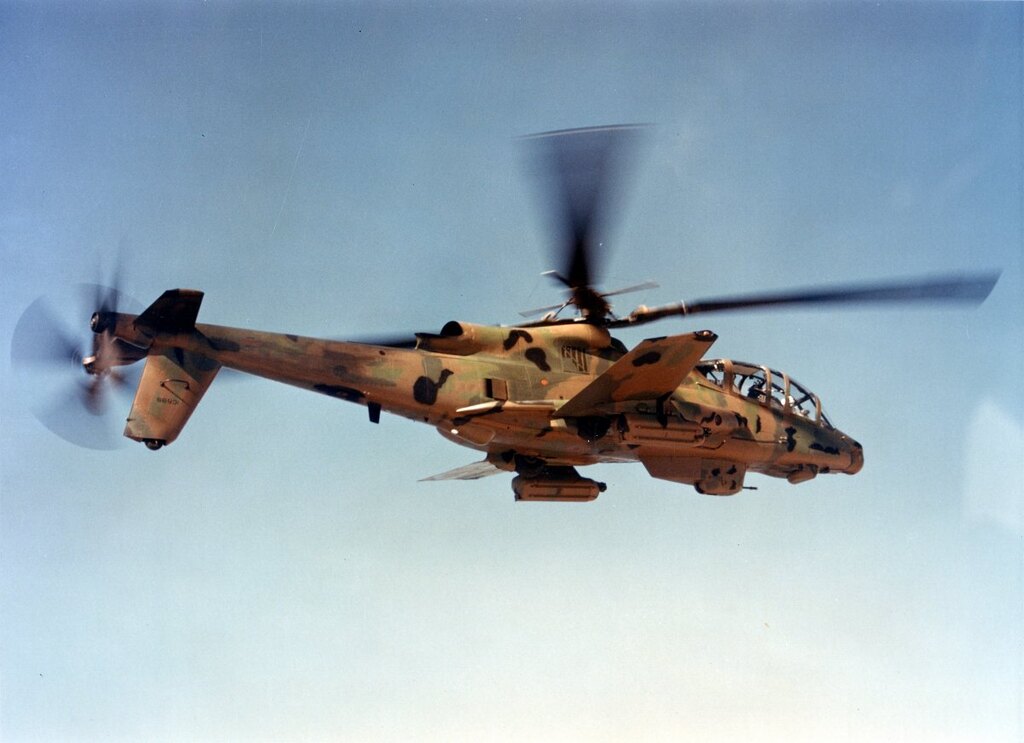 вертолет Локхид ХАН-56, американский вертолет, экранолеты