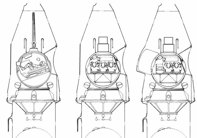 Генеральный конструктор С.П. Королев задумывал космический корабль второго поколения «Восход» двухместным