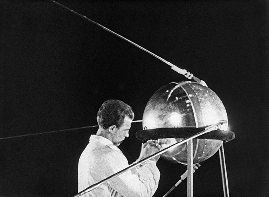 Советский «Простейший спутник 1» или ПС-1 – первый в мире искусственный спутник Земли