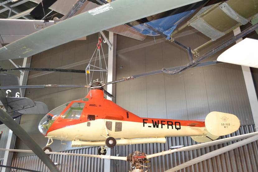 Французский «реактивный вертолет» SNCASO S.O.1110 «Ариэль» II.