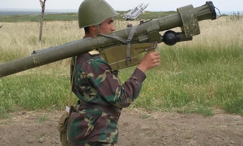 Солдат, ПЗРК «Игла-1», Нагорный Карабах, ПВО