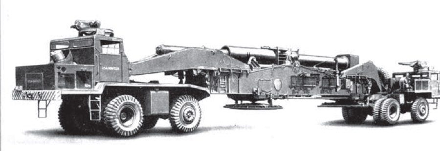 атомная энни, пушка t-131, тягач t-10