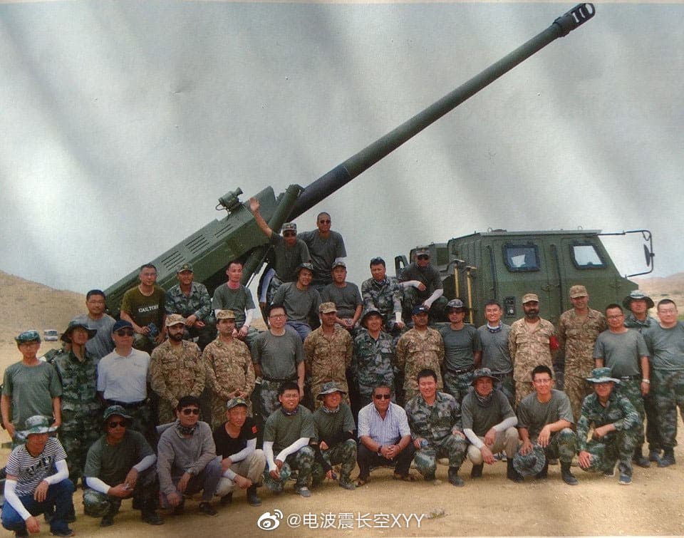 САУ SH-15, Китай, артвооружение