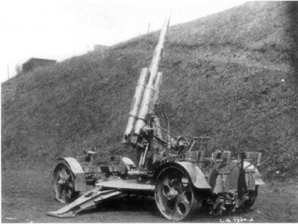 88-мм зенитное орудие, Первая мировая война,  Крупп