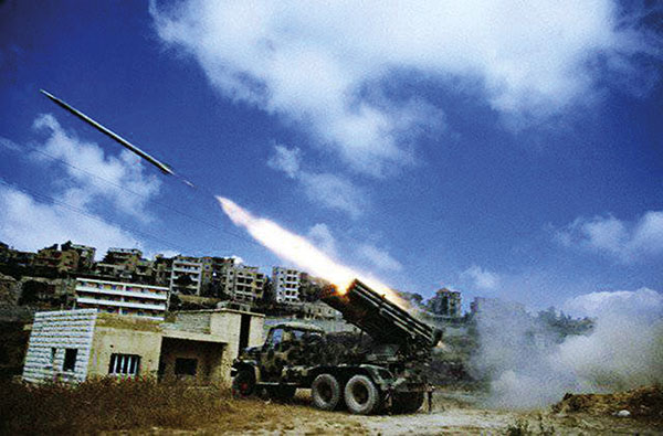 РСЗО BM-11, КНДР, война в Ливане