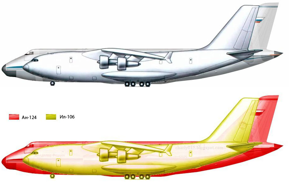 СССР программа создания самолета Ил-106 тяжёлый военно-транспортный  самолет