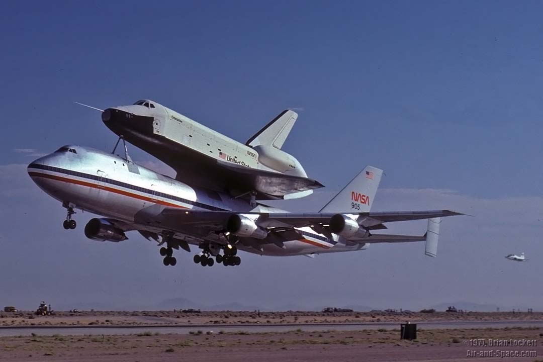 испытательные полеты, энтерпрайз, Боинг-747