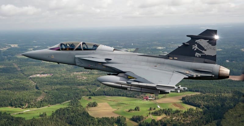 Шведские ВВС, GPS-навигация, Gripen, Гриппен