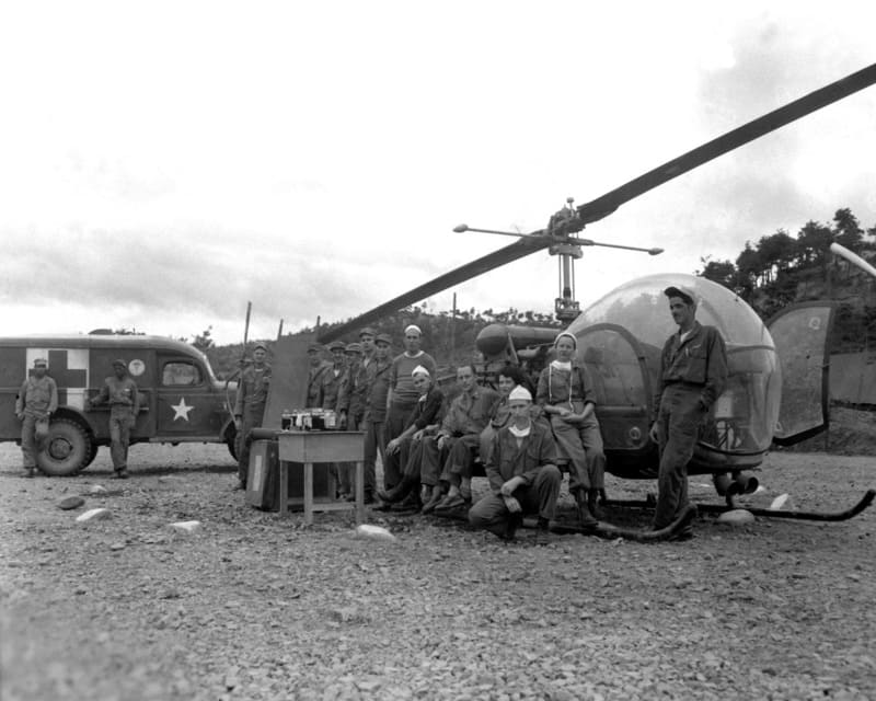 Персонал, Армия США, санитарный вертолет, медоборудование