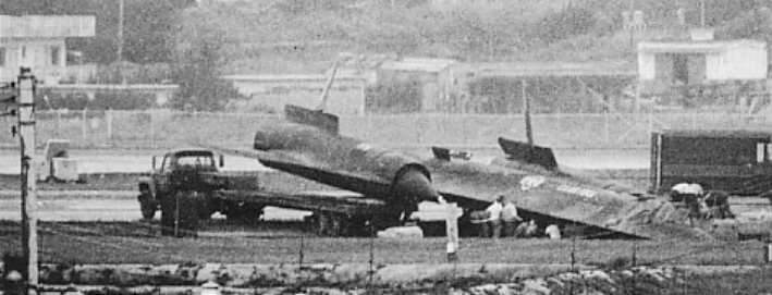 самолет sr-71a, база кадена, авария самолета
