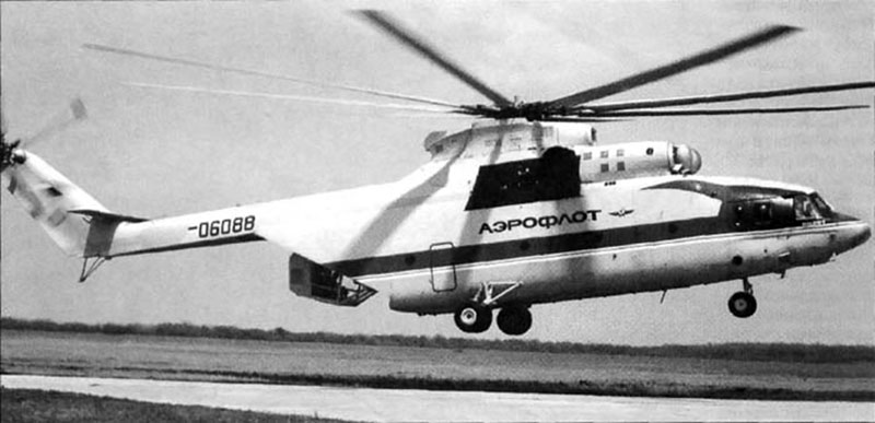 Ми-26. Модификация со специальным вооружением и необычные гражданские версии вертолета-грузовоза