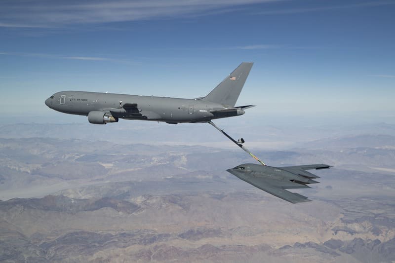 ВВС США частично решили проблему взрывоопасных баков топливозаправщиков KC-46