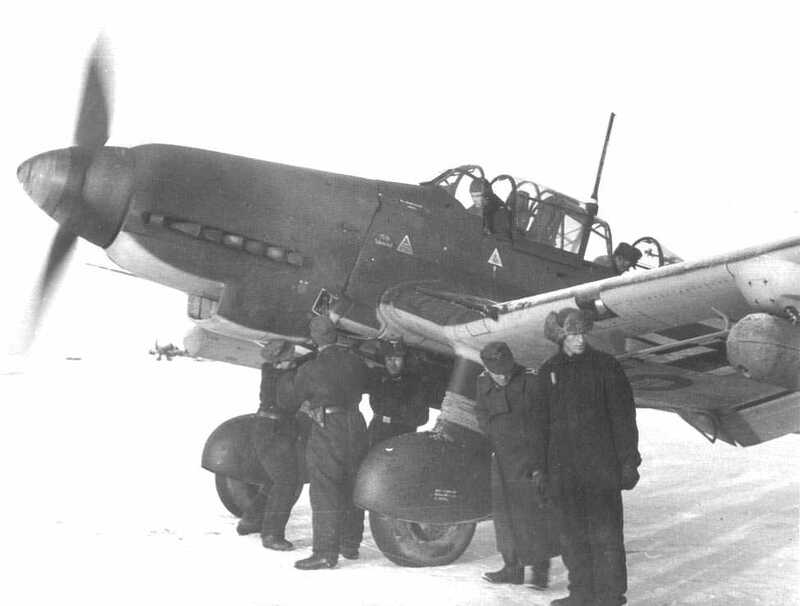 «Черные гусары» Люфтваффе. Первые модификации Ju-87
