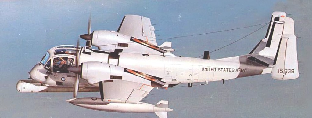 Grumman OV-1 Mohawk. Следопыт из племени мохауков