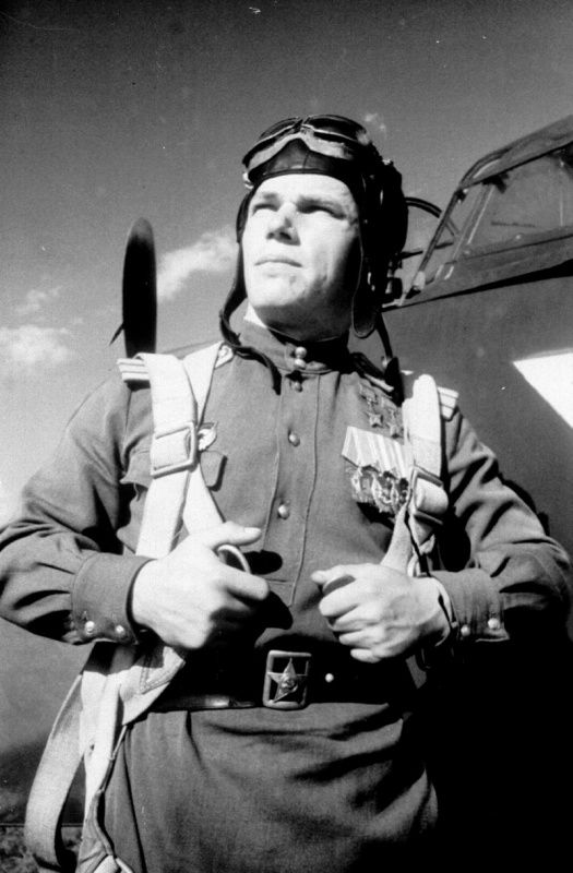 Герой, Кожедуб, Ла-7, вылет, Советский Союз