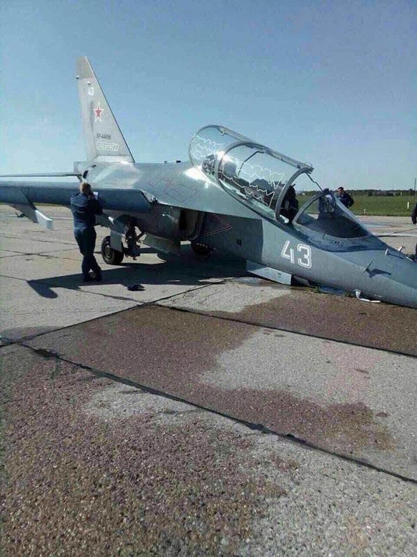 авария самолета, Як-130, производство