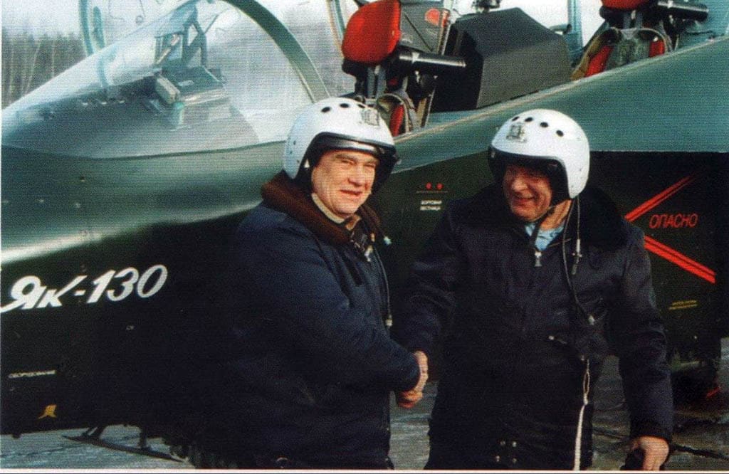 Главкомом ВВС России,  В.С. Михайлов, Як-130
