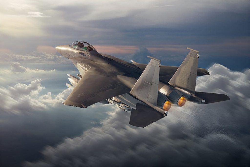 Истребитель F-15EX ВВС США Boeing