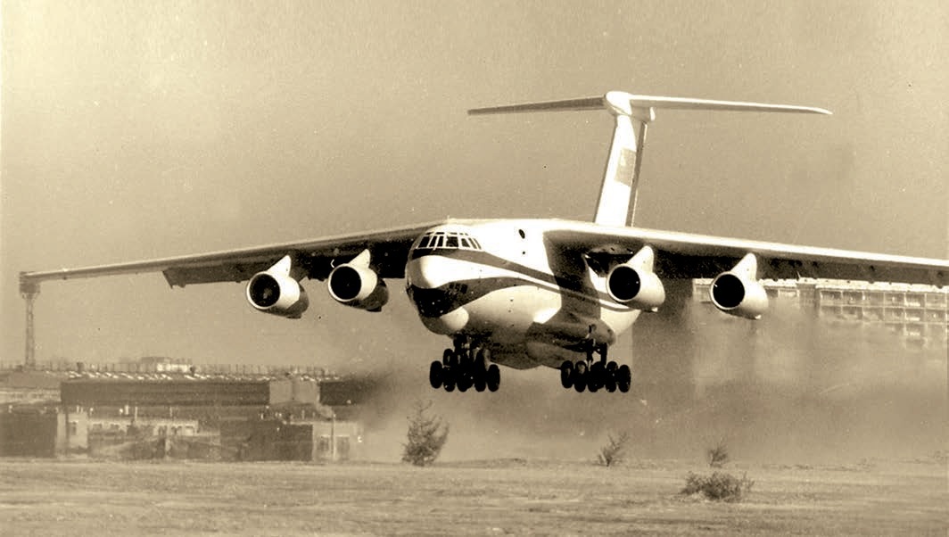 авиация ссср, транспортный самолет, самолет ил-76